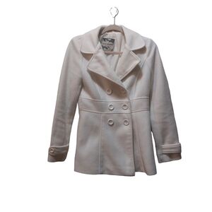 Body Central Ladies Long Sleeve Casual Button Front Jacket- M